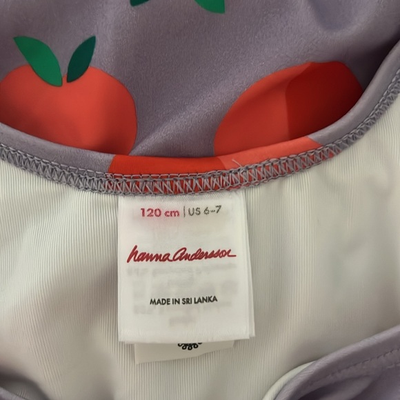 Hanna Andersson One-Piece Ruffle Strap Swimsuit - Picture 7 of 8